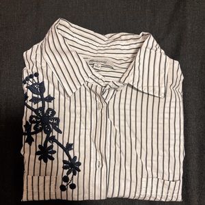 Madewell Short Sleeve Shirt Oversize